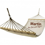 Stabhängematte individualisierbar